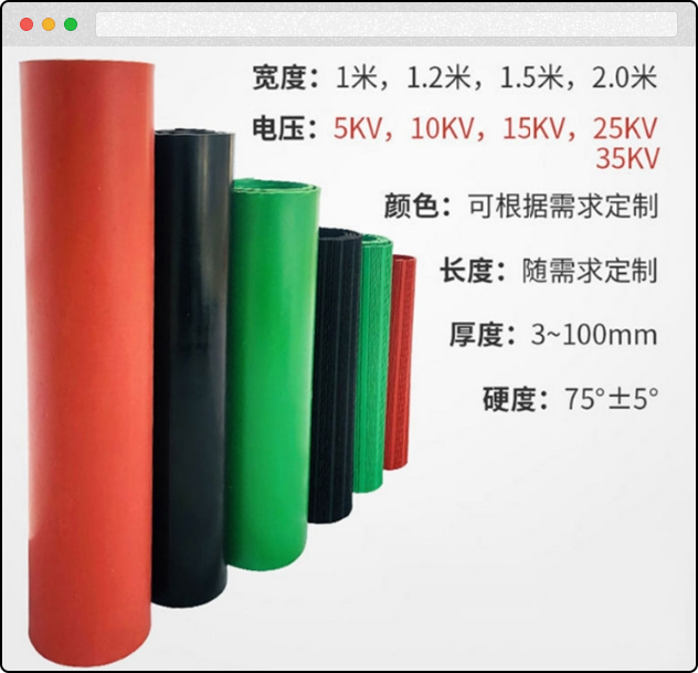 绝缘胶垫为操作人员保驾护航，电力系统中的无声守护者
